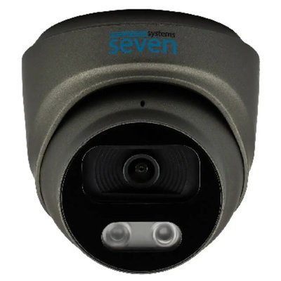 IP-відеокамера 4 Мп вулична/внутрішня SEVEN IP-7214PA black (2,8)   300540 фото