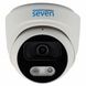 IP-відеокамера 5 Мп вулична/внутрішня SEVEN IP-7215PA PRO white (6,0)  300314 фото 1