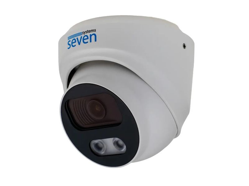 IP-відеокамера 5 Мп вулична/внутрішня SEVEN IP-7215PA PRO white (6,0)  300314 фото