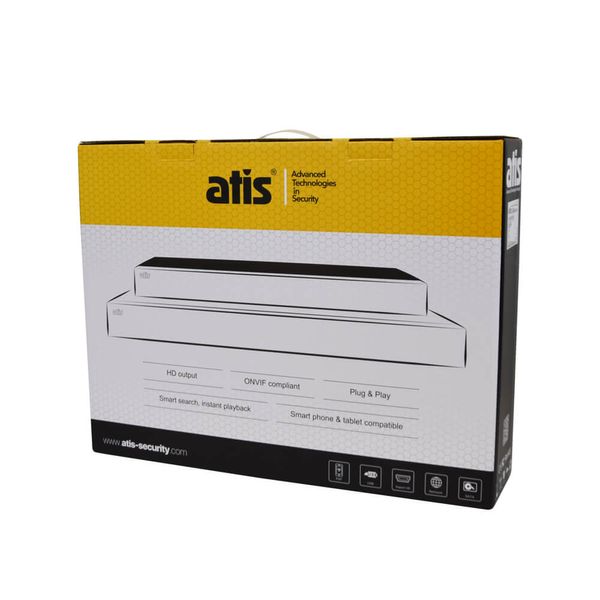 IP-відеореєстратор 16-канальний ATIS NVR 7216 Ultra з AI функціями для систем відеоспостереження 179994 фото