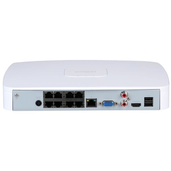 Відеореєстратор Dahua DHI-NVR2108-8P-4KS3 Smart 1U 8PoE 1HDD Lite 4539 фото