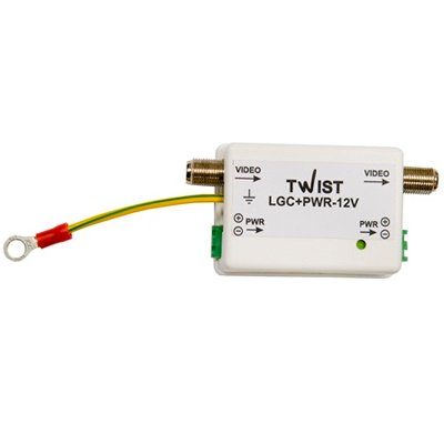 Грозозахист на коаксіал F-F Twist-LGC+PWR12V 106557 фото