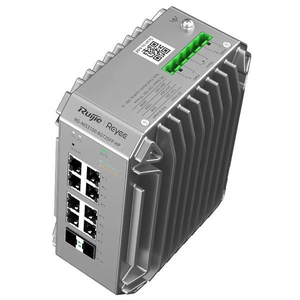 Промисловий для суворих умов експлуатації Ruijie RG-NIS3100-8GT2SFP-HP 301256 фото