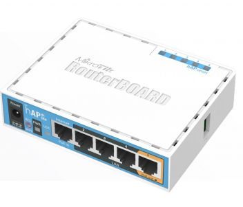 2.4GHz Wi-Fi точка доступу з 5-портами Ethernet для домашнього використання MikroTik hAP (RB951Ui-2nD) 300955 фото
