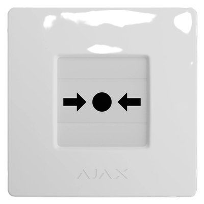 Извещатель Ajax Manual Call Point (White) (8EU) ASP ручной беспроводной 300330 фото