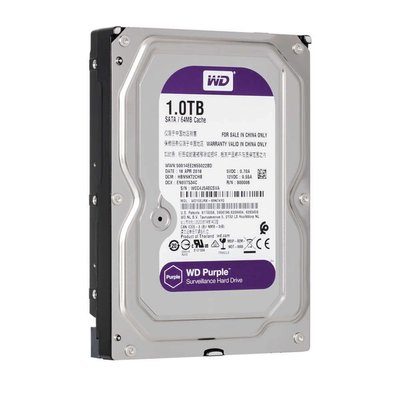 Жорсткий диск (HDD) WD Purple 1Tb 3,5" Serial ATA 64MB (WD10EJRX) 89BDPY0 99002 фото