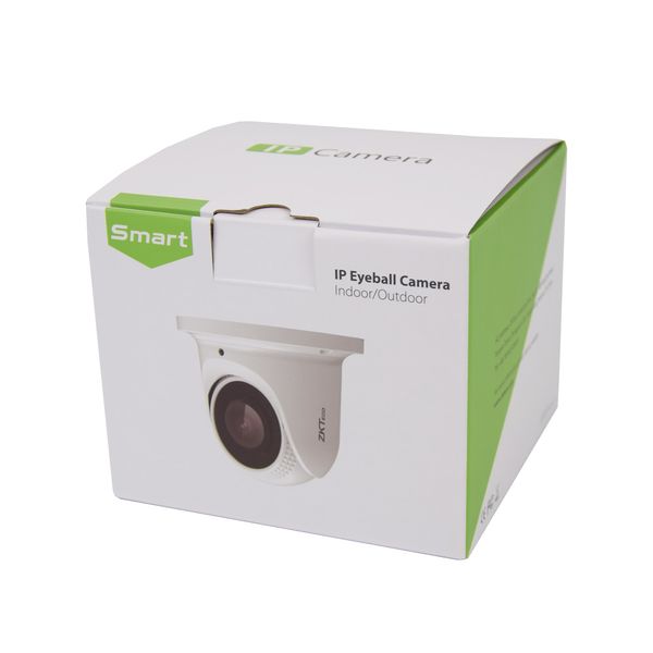 IP-відеокамера 2 Мп ZKTeco ES-852T11C-C з детекцією осіб для системи відеоспостереження 115960 фото