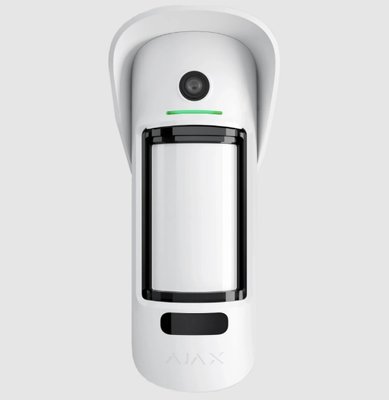 Ajax MotionCam Outdoor (PhOD) Jeweller (8EU) white бездротовий оповіщувач руху з камерою 7048 фото