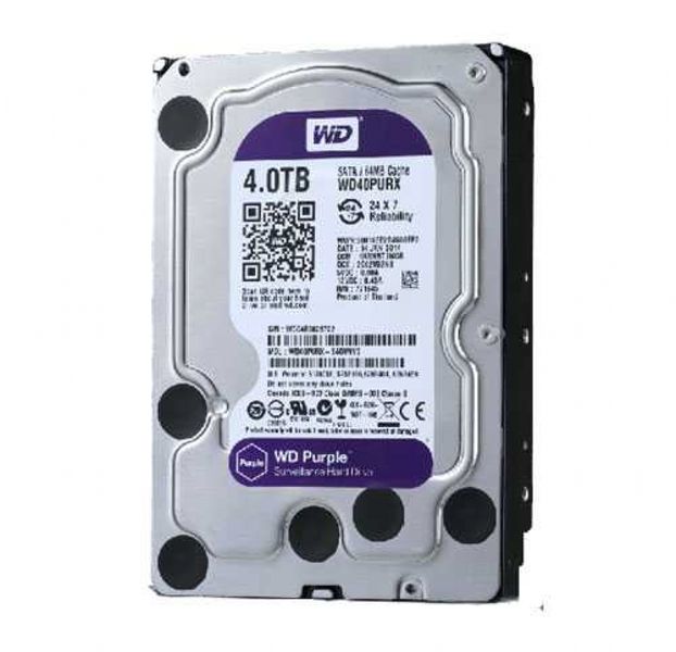 Жорсткий диск (HDD) WD Purple 4Tb 3,5 "Serial ATA 64MB (WD40PURX) 99004 фото