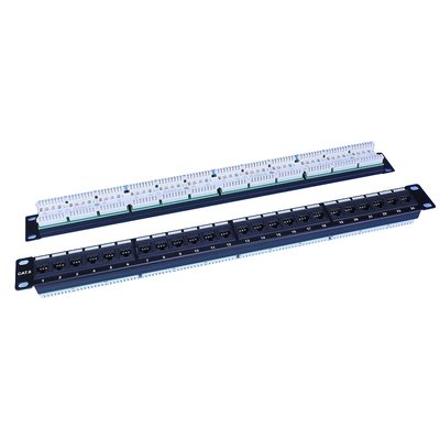 Патч-панель з'єднувальна EPNew 19" 24xRJ-45 UTP 301807 фото