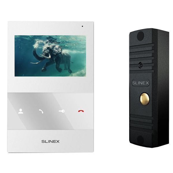Комплект домофонии Slinex SQ-04M(White) + ML-16НR(Black) 301544 фото
