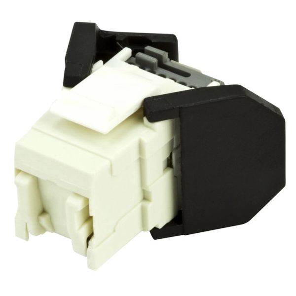 Модуль Keystone UTP RJ45 кат. 5e, черный Corning FQ100027173 301354 фото