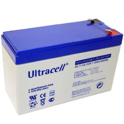 Акумуляторна батарея Ultracell UL7-12 AGM 12V 7 Ah 301620 фото