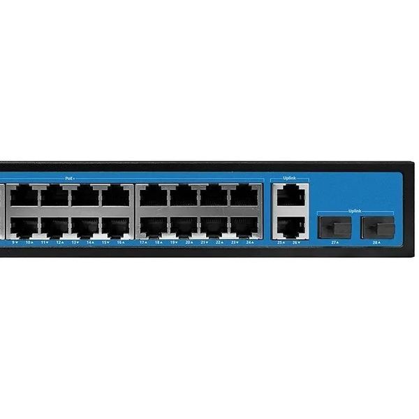 Коммутатор 24 порта неуправляемый Ewind EW-ES2028CF-AP PoE 300173 фото