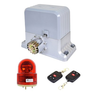 Комплект автоматики для откатных ворот весом до 1800 кг Weilai DGY1800Pro kit с сигнальной лампой 1019031 фото