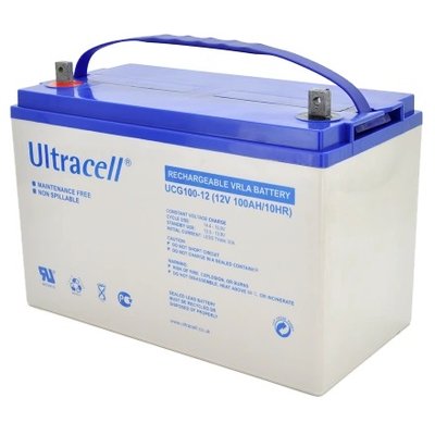 Акумуляторна батарея Ultracell UCG100-12 GEL 12V 100 Ah 301111 фото