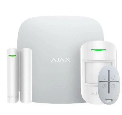 Ajax StarterKit 2 (8EU) white Комплект охоронної сигналізації 7004 фото