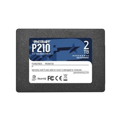 SSD-диск Patriot P210 2TB 2.5" (P210S2TB25) 299945 фото