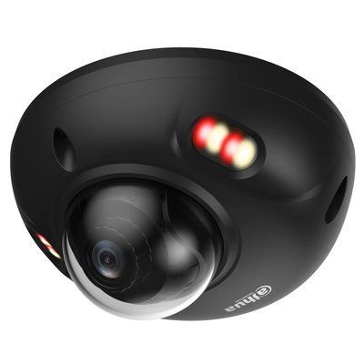 IP відеокамера Dahua DH-IPC-HDBW3649F-AS-IL-Black 6МП (2.8мм) з мікрофоном 2470 фото