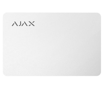 Ajax Pass white (10pcs) безконтактна картка керування 300609 фото