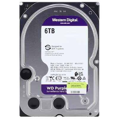 жорсткий диск Western Digital WD Purple Surveillance WD63PURU 301066 фото