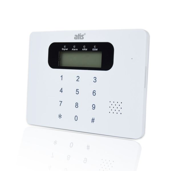 Комплект бездротової GSM сигналізації ATIS Kit GSM 100 з вбудованою клавіатурою 101093 фото