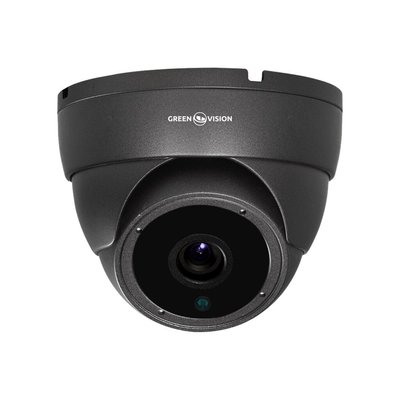 Антивандальная IP камера GreenVision GV-158-IP-M-DOS50-30H POE 5MP Dark Grey (Ultra) 300149 фото