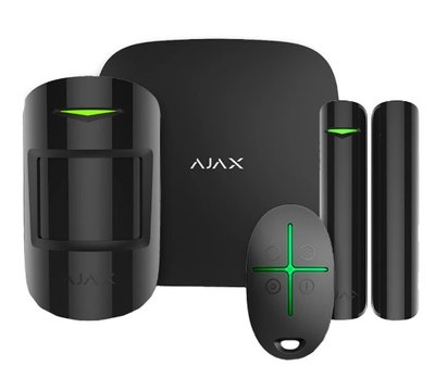 Ajax StarterKit 2 (8EU) black Комплект охоронної сигналізації 7011 фото