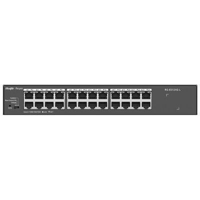 24-портовый гигабитный неуправляемый Ruijie Reyee RG-ES124G-L 301600 фото