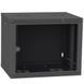 Шкаф телекоммуникационный двери стекло (черный) IPCOM 12U 600x600 301273 фото 1