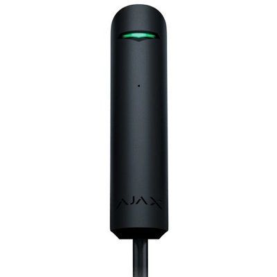 проводной извещатель разбития стекла Ajax GlassProtect Fibra black 301123 фото