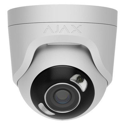 IP видеокамера Ajax TurretCam HL (5 Mp/4 mm) white 10084 фото
