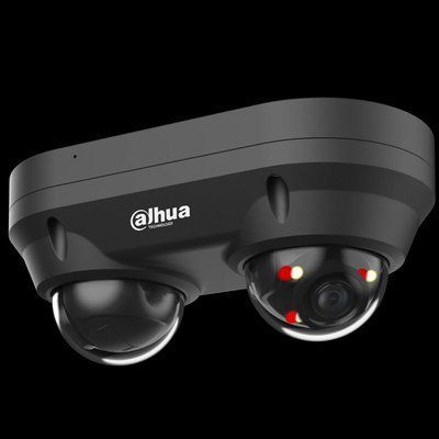 IP відеокамера Dahua DH-IPC-HDBW2449F-AS-E2-IL-Black 2x4МП 7890 фото