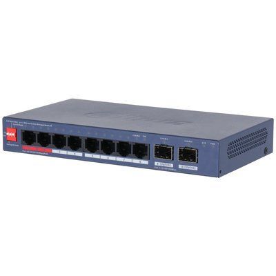 Комутатор 8 портів керований Dahua DH-CS4210-8GT-110 4568 фото