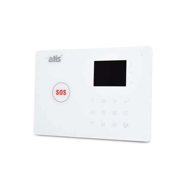 Комплект бездротової GSM сигналізації ATIS Kit GSM + WiFi 130 з вбудованою клавіатурою 111125 фото