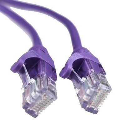 Патч-корд фиолетовый 0.5м UTP CAT5e 301927 фото