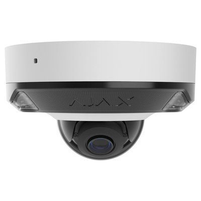 IP видеокамера Ajax DomeCam Mini HL (5 Mp/2.8 mm) white 123 фото