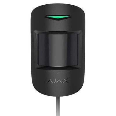 проводной извещатель движения Ajax MotionProtect Plus Fibra black 301130 фото