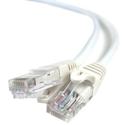 Патч-корд белый 0.5м UTP CAT5e 301929 фото