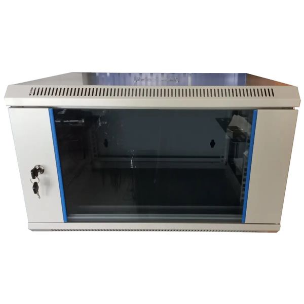 Шафа коммутаційна настінна 18U 600x450 розбірна Hypernet WMNC-18U-FLAT-AC 300979 фото