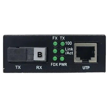 Медиаконвертор ALISTAR X5S 100M 10/100BASE-T RJ-45 - 100BASE-FX 1SM WDM SC 20KM TX1550/RX1310nm LFP 3625 фото
