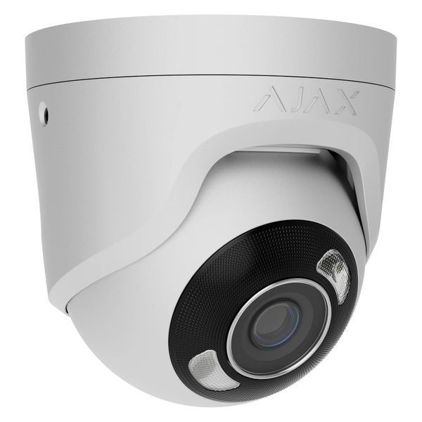 IP відеокамера Ajax TurretCam HL (8 Mp/2.8 mm) white 300300 фото