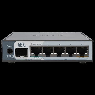 Маршрутизатор MikroTik hEX S (2025) (E60iUGS) 8019 фото