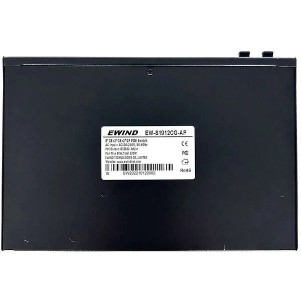 12-портовый гигабитный POE с Uplink SFP Ewind EW-S1912CG-AP 301565 фото
