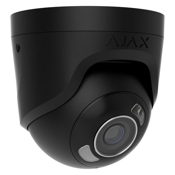 IP видеокамера Ajax TurretCam HL (8 Mp/4 mm) black 12079 фото