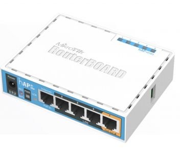 Двохдіапазонна Wi-Fi точка доступу з 5-портами Ethernet, для домашнього використання MikroTik hAP ac lite (RB952Ui-5ac2nD) 301187 фото