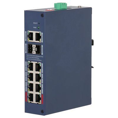 Коммутатор 12 портов управляемый Dahua DH-CHS4212-8GT-110 PoE 4635 фото