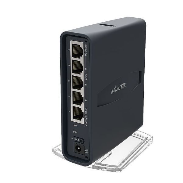 Двохдіапазонна Wi-Fi точка доступу з 5-портами Ethernet MikroTik RB952Ui-5ac2nD-TC 301038 фото