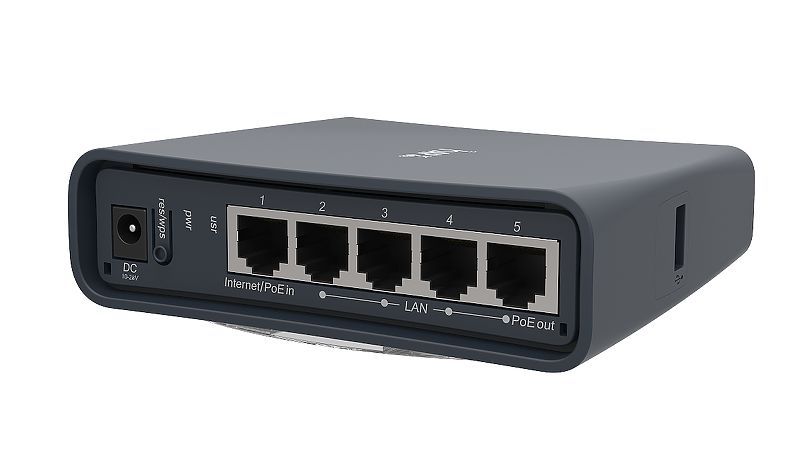 Двохдіапазонна Wi-Fi точка доступу з 5-портами Ethernet MikroTik RB952Ui-5ac2nD-TC 301038 фото