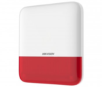 DS-PS1-E-WE-Red Бездротова зовнішня сирена (червона) 300302 фото